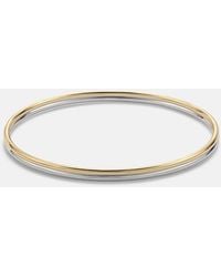 Jennifer Fisher - Thread 10Kt-Plated Bangle - Lyst