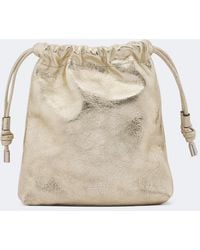 Isabel Marant - Silven Mini Metallic Leather Crossbody Bag - Lyst