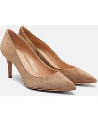 Gianvito Rossi - Gianvito 70 Suede Pumps - Lyst