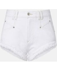 Isabel Marant - Eneidala Denim Shorts - Lyst