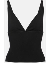 Dolce & Gabbana - V-Neck Tank Top - Lyst