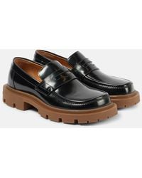 Maison Margiela - Ivy Leather Loafers - Lyst