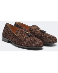 Tod's - Calf Hair Loafers - Lyst