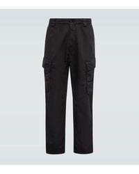 C.P. Company - Cotton And Linen Cargo Pants - Lyst