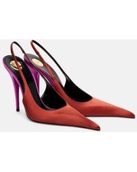 Saint Laurent - Deroche Slingback Pump - Lyst
