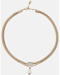 McQueen - Skull Embellished Ring - Lyst