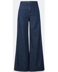 Veronica Beard - Digby Wide-Leg Jeans - Lyst