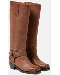 Paris Texas - Roxy Leather Knee-high Boots - Lyst
