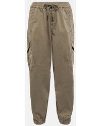 AG Jeans - Cargohose Aus Baumwolle - Lyst