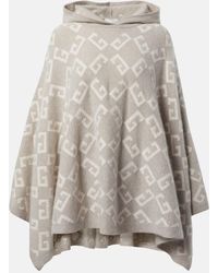Givenchy - Monogram 72 Hooded Cashmere Poncho - Lyst