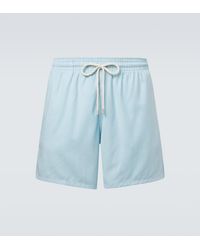 Vilebrequin - Bengal Stripe Wool Swim Trunks - Lyst