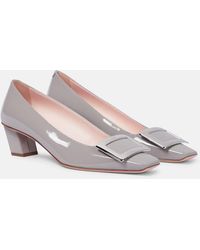 Roger Vivier - Belle Vivier 45 Patent Leather Pumps - Lyst