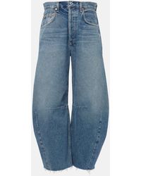 Citizens of Humanity - Mid-Rise Wide-Leg Jeans Horseshoe - Lyst