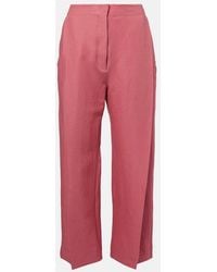 TOVE - Santu Linen And Cotton-Blend Culottes - Lyst