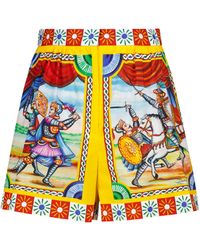 Shorts Dolce \u0026 Gabbana da donna - Fino al 70% di sconto | Lyst