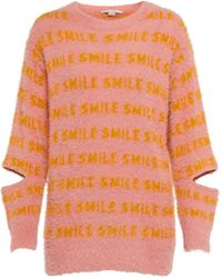 Pullover Laines Stella McCartney en coloris Neutre Femme Vêtements Sweats et pull overs Sweats et pull-overs 