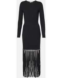 Jonathan Simkhai - Sharron Fringed Midi Dress - Lyst