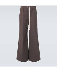 Rick Owens - Pantalones Anchos Bela De Algodon - Lyst