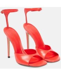 Victoria Beckham - Leather Sandals - Lyst
