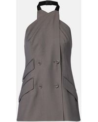 Max Mara - Cali Halterneck Virgin Wool Vest - Lyst