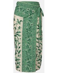 Agua Bendita - Pareo Luna Ceiba Aus Baumwolle - Lyst