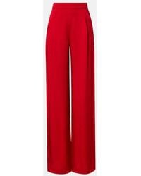 Max Mara - Cono High-Rise Wide-Leg Pants - Lyst