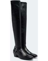 Tom Ford - Leather Over-The-Knee Boots - Lyst