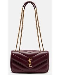 Saint Laurent - Borsa A Spalla Lou Lou Small - Lyst