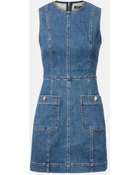 Veronica Beard - Minikleid Zaire Aus Denim - Lyst