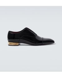 Christian Louboutin - Alphamale Rocks Patent Leather Derby Shoes - Lyst