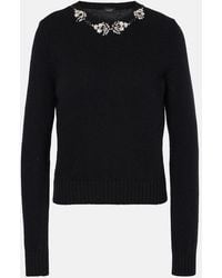 Giambattista Valli - Embellished Wool Sweater - Lyst