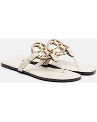 Tory Burch - Sandalen Miller Aus Leder - Lyst