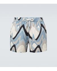Frescobol Carioca - Rio Printed Swim Trunks - Lyst