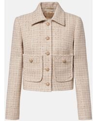 Elie Saab - Sequined Tweed Jacket - Lyst