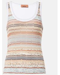 Missoni - Wave Jersey Tank Top - Lyst