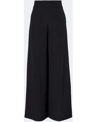 JOSEPH - Rihani Silk Crepe Wide-Leg Pants - Lyst