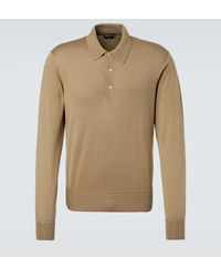 Tom Ford - Cotton Polo Sweater - Lyst
