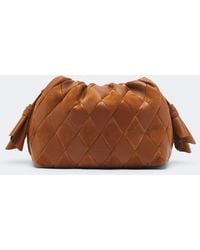 Zimmermann - Cloud 91 Medium Leather And Suede Clutch - Lyst