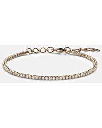 STONE AND STRAND - 14Kt Bracelet With Diamonds - Lyst