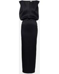 KHAITE - Maxikleid Terran Aus Satin - Lyst