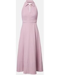Veronica Beard - Mackey Cotton-Blend Midi Dress - Lyst