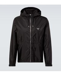 Prada - Jacke Aus Re-Nylon - Lyst