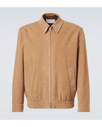 Lardini - Cotton And Alpaca Corduroy Jacket - Lyst