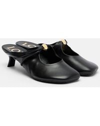 Loewe - Mules Pebble Soft Aus Leder - Lyst