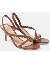 Gianvito Rossi - Sandales 70 En Cuir - Lyst