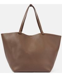 The Row - Park Xl Leather Tote Bag - Lyst