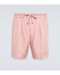 Tom Ford - Pleated Shorts - Lyst