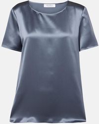 Max Mara - Top Dida De Seda - Lyst