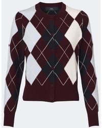 arch4 - Claridges Argyle Cashmere Cardigan - Lyst