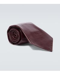 Bottega Veneta - Krawatte aus Leder - Lyst